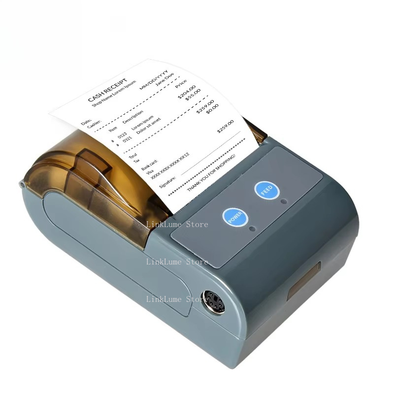 Bluetooth Portable Thermal Receipt Printer 58Mm - QS-5803 RS232 USB and Bluetooth 4.0