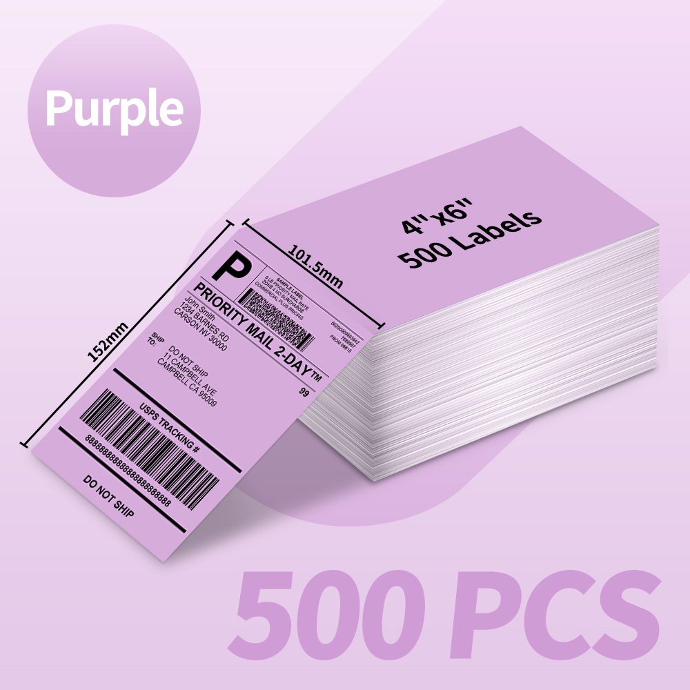 Thermal Label Printer 4X6 Shipping - Phomemo 4x6 Thermal Labels for Shipping