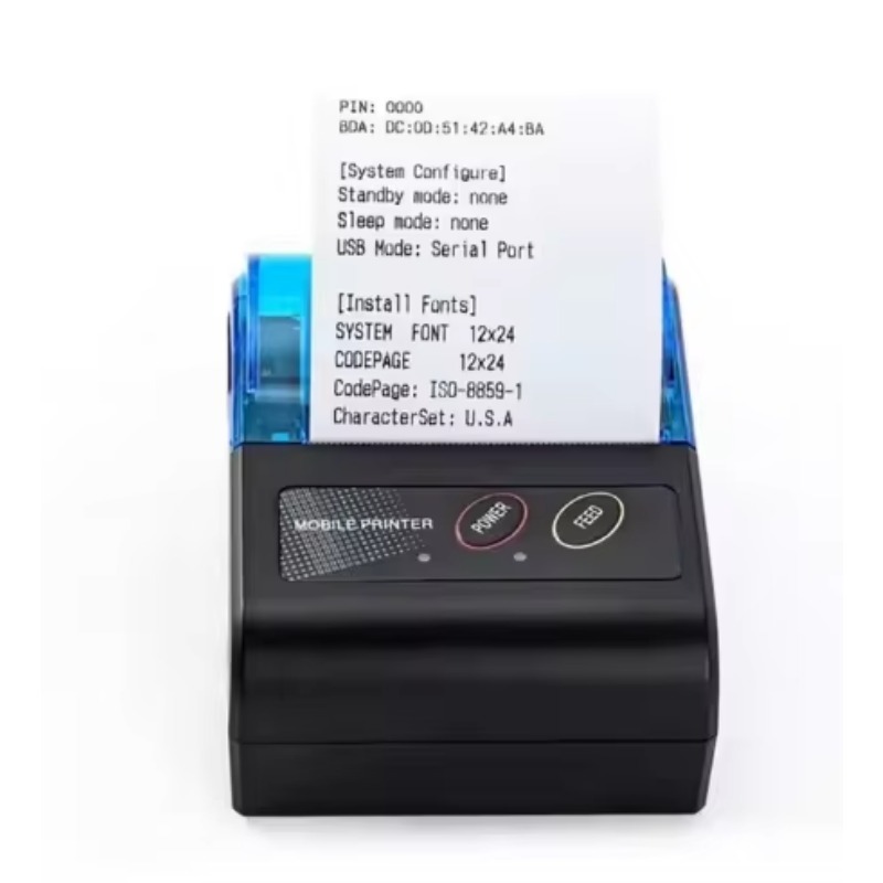 Bluetooth Portable Thermal Receipt Printer 58Mm - Portable 58mm Thermal Printer Machine 2