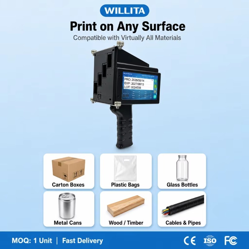 10cm Large Format TIJ Handheld - Handheld Inkjet Date Code Printer Gun review and price