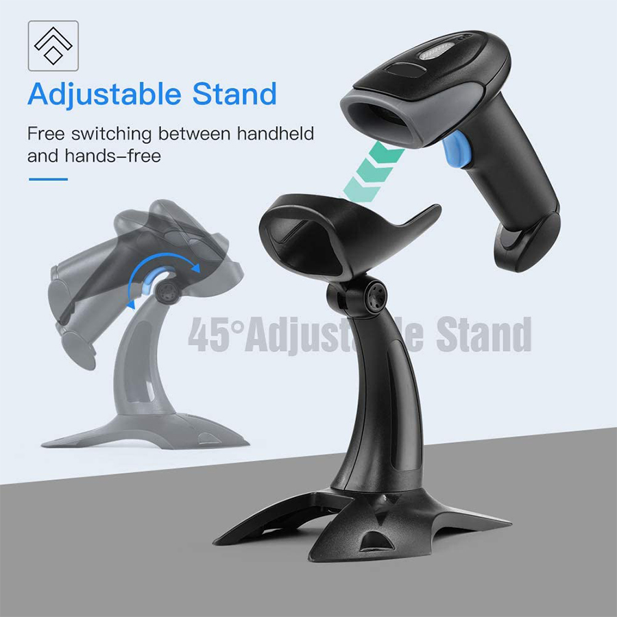 Yokoscan Factory Brand Laser 1 - Wireless Barcode Scanner 2D Qr Laser review and price