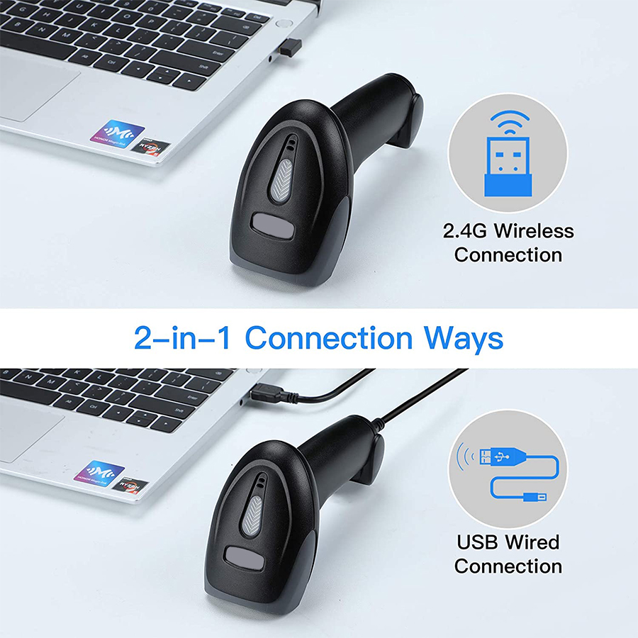 Yokoscan Factory Brand Laser 1 - Wireless Barcode Scanner 2D Qr Laser review and price