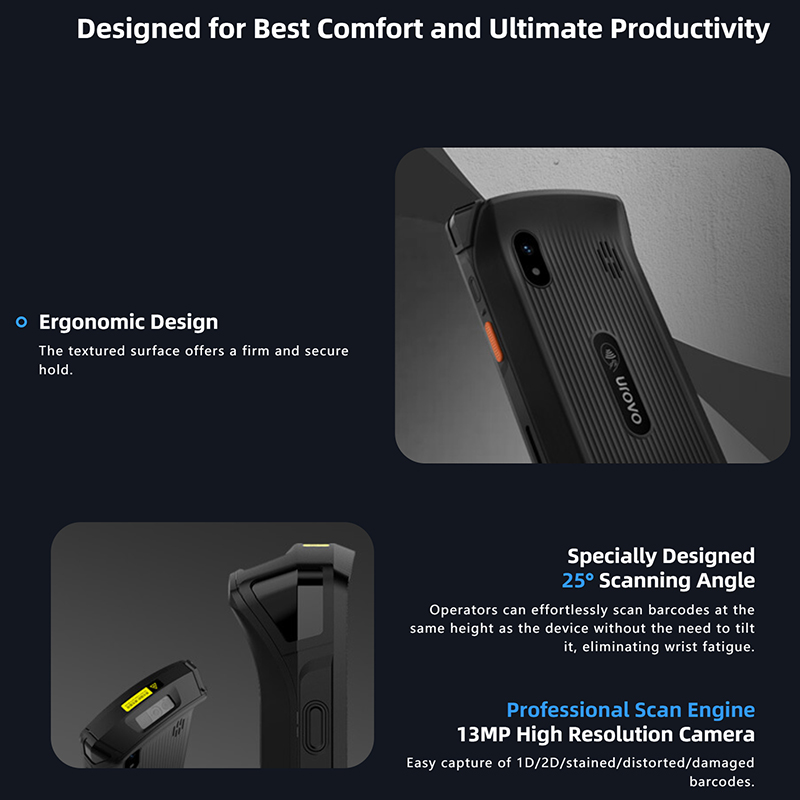 UROVO CT58 NFC Data Collector  - Handheld Pda Scanner Android Barcode review and price