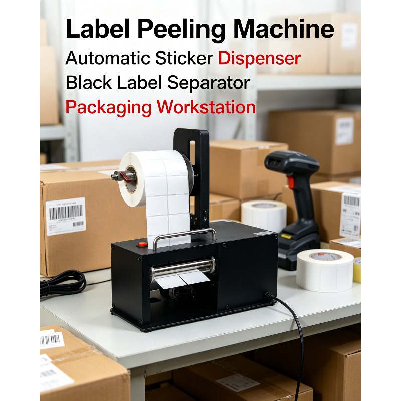 L1 Electric Automatic Label Di - Label Dispenser Electric Peel Machine review and price