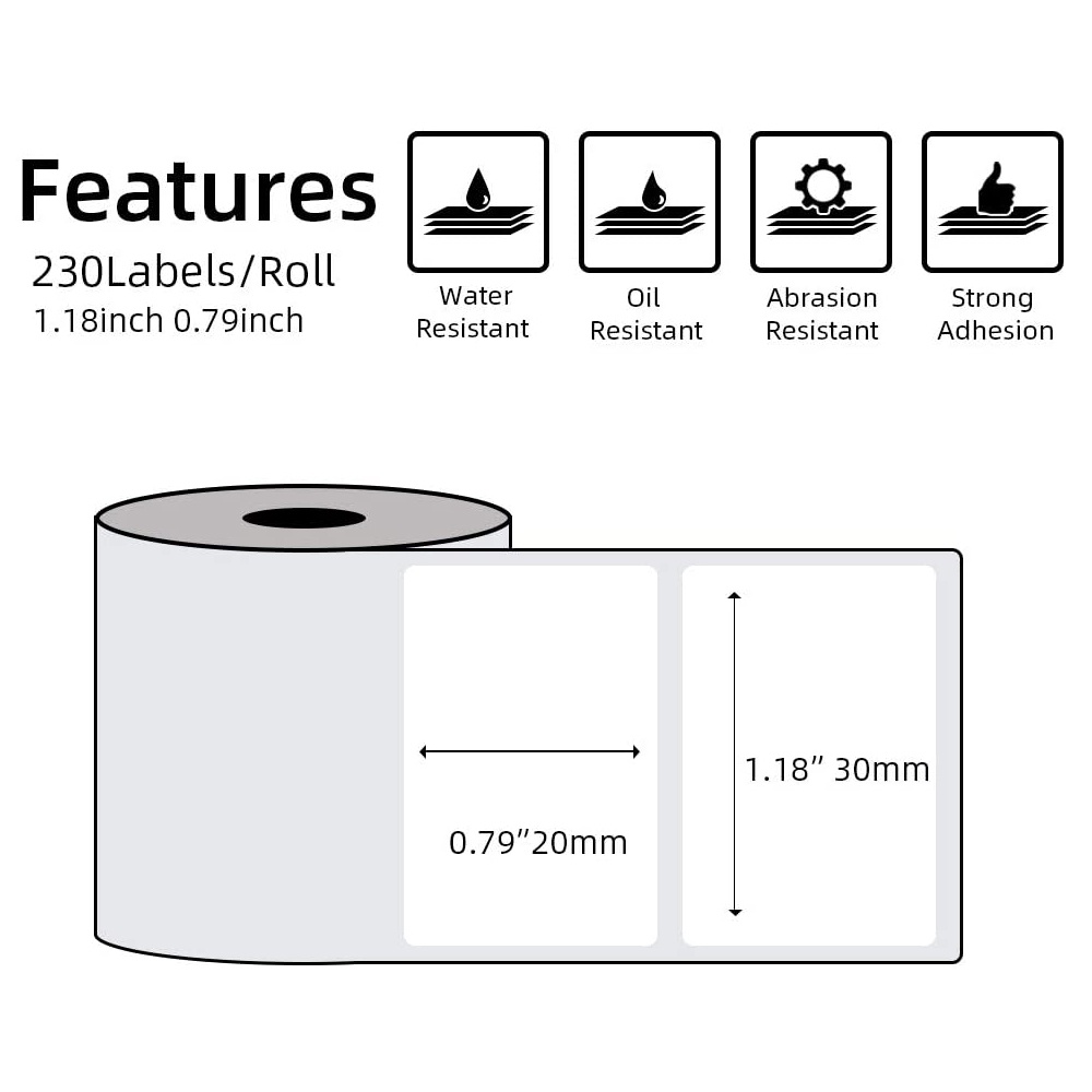 Phomemo Sticker Paper for M110 - Round Sticker Thermal Labels Colored review and price
