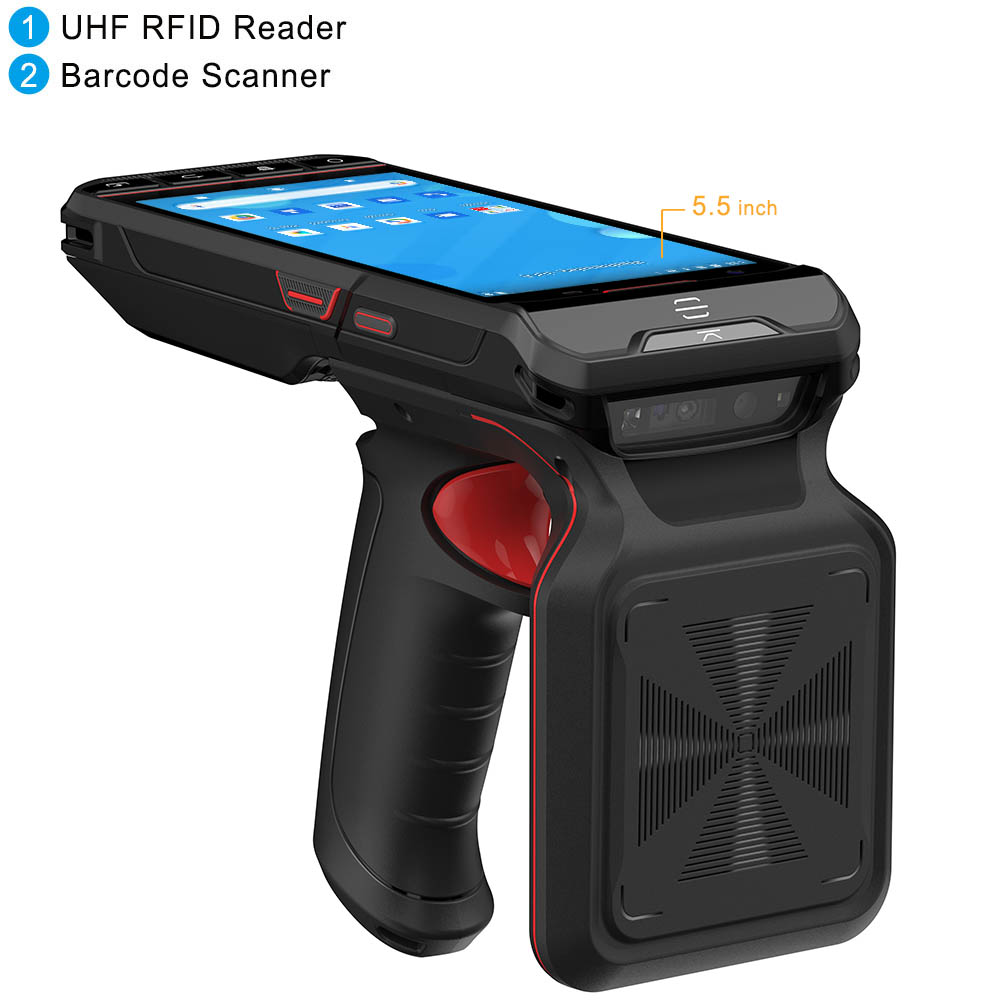 5.5-inch Android PDA UHF RFID  - Handheld Pda Scanner Android Barcode review and price