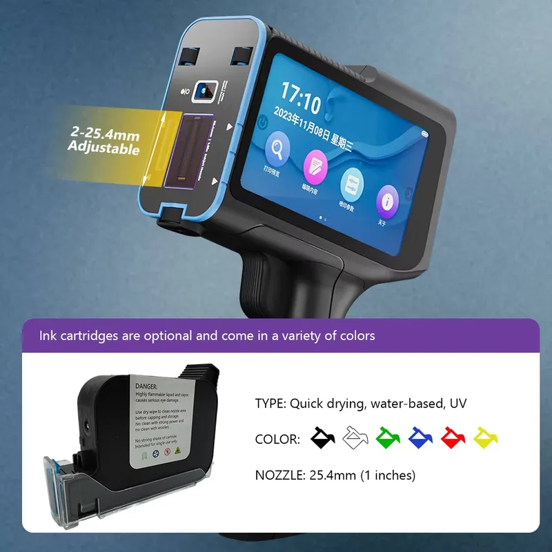 A9 Handheld Inkjet Printer 300 - Handheld Inkjet Date Code Printer Gun review and price