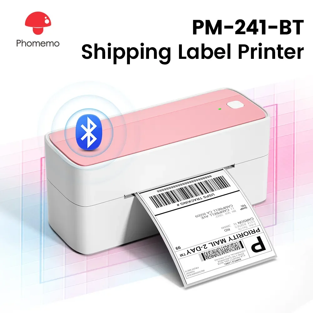 Phomemo 241 Bluetooth Thermal  - Thermal Label Printer 4X6 Shipping review and price