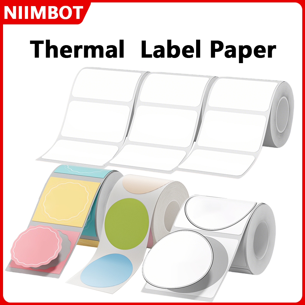 Niimbot Thermal Label 20-50mm  - Round Sticker Thermal Labels Colored review and price