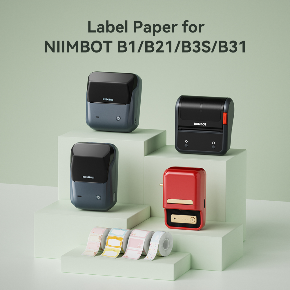 NIIMBOT Round Thermal Label St - Round Sticker Thermal Labels Colored review and price