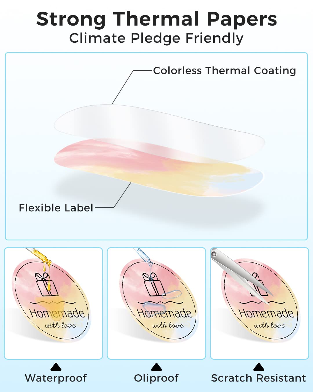 M110 M200 M221 2' Color Circle - Round Sticker Thermal Labels Colored review and price