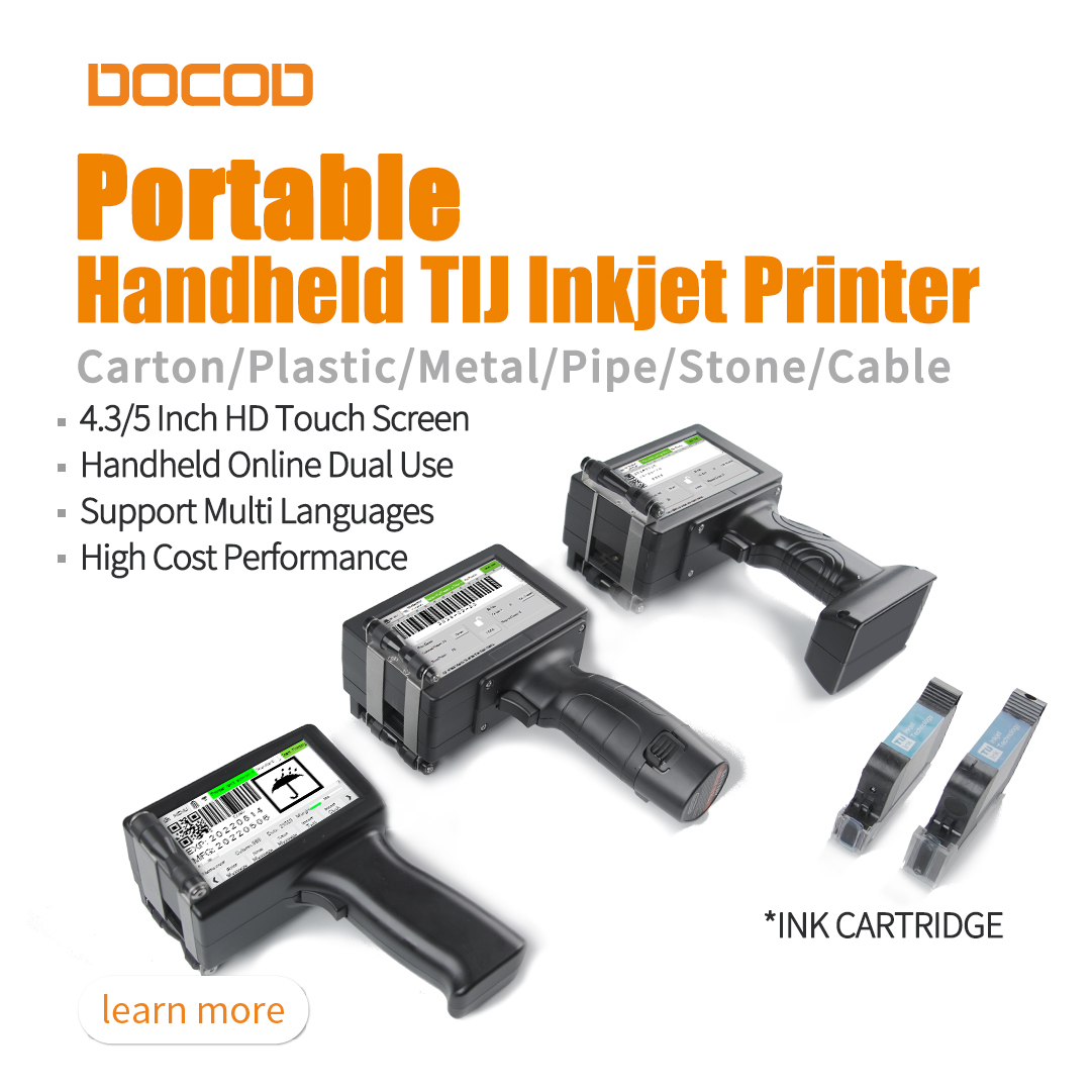 Wholesale DOCOD OEM/ODM Hotsal - Handheld Inkjet Date Code Printer Gun review and price