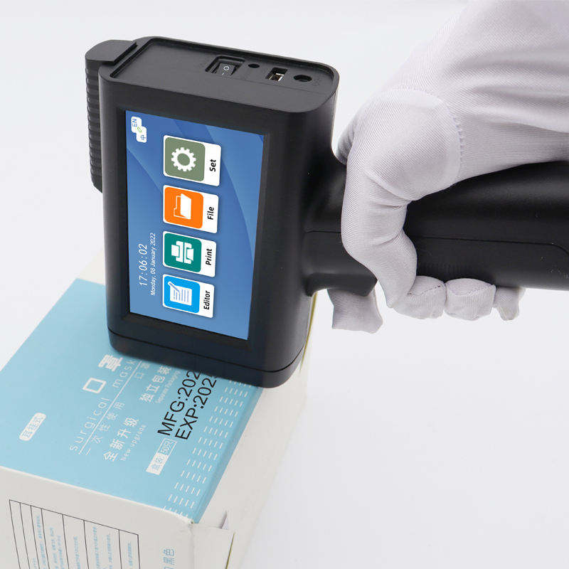 M20 25.4mm Handheld Inkjet Pri - Handheld Inkjet Date Code Printer Gun review and price