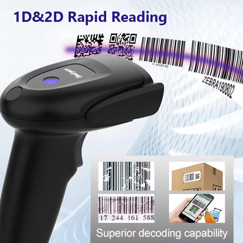 1D 2D QR Wireless Barcode Scan - Wireless Barcode Scanner 2D Qr Laser review and price