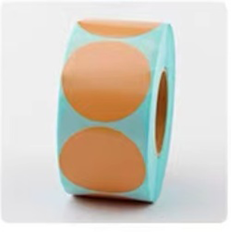 Round Color thermal label 80 1 - Round Sticker Thermal Labels Colored review and price