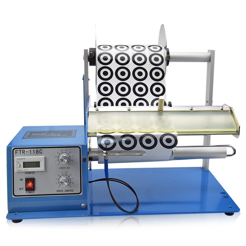 10-250mm Width FTR-118C Electr - Label Dispenser Electric Peel Machine review and price