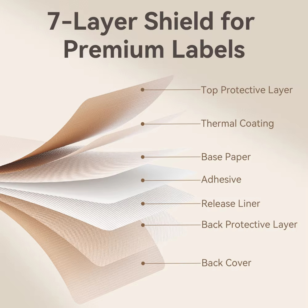 Marklife Adhesive Thermal Labe - Round Sticker Thermal Labels Colored review and price