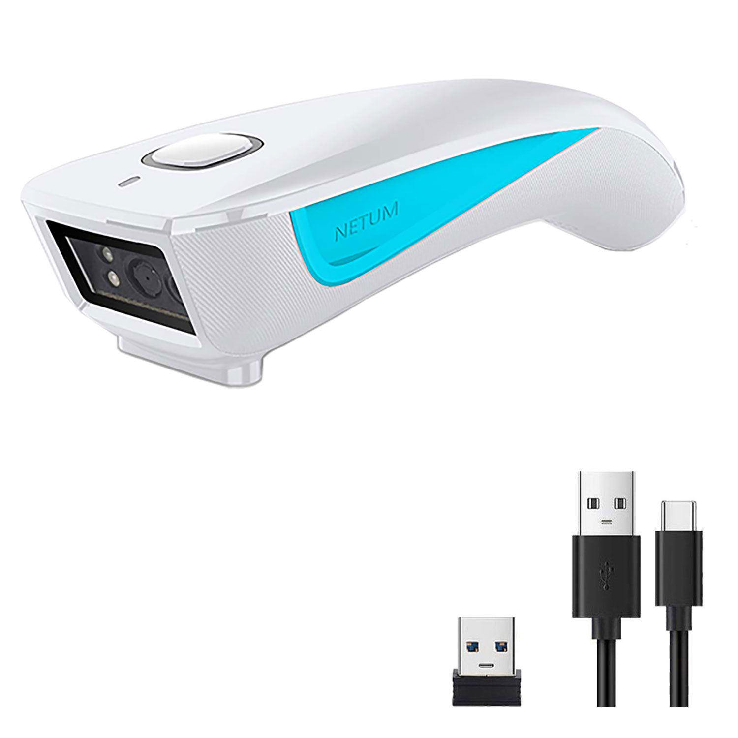 NETUM C850 Bluetooth QR 2D Bar - Wireless Barcode Scanner 2D Qr Laser review and price