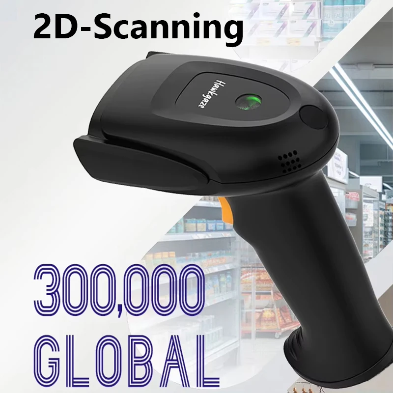 Langhuike Handheld 1D/2D QR Ba - Wireless Barcode Scanner 2D Qr Laser review and price