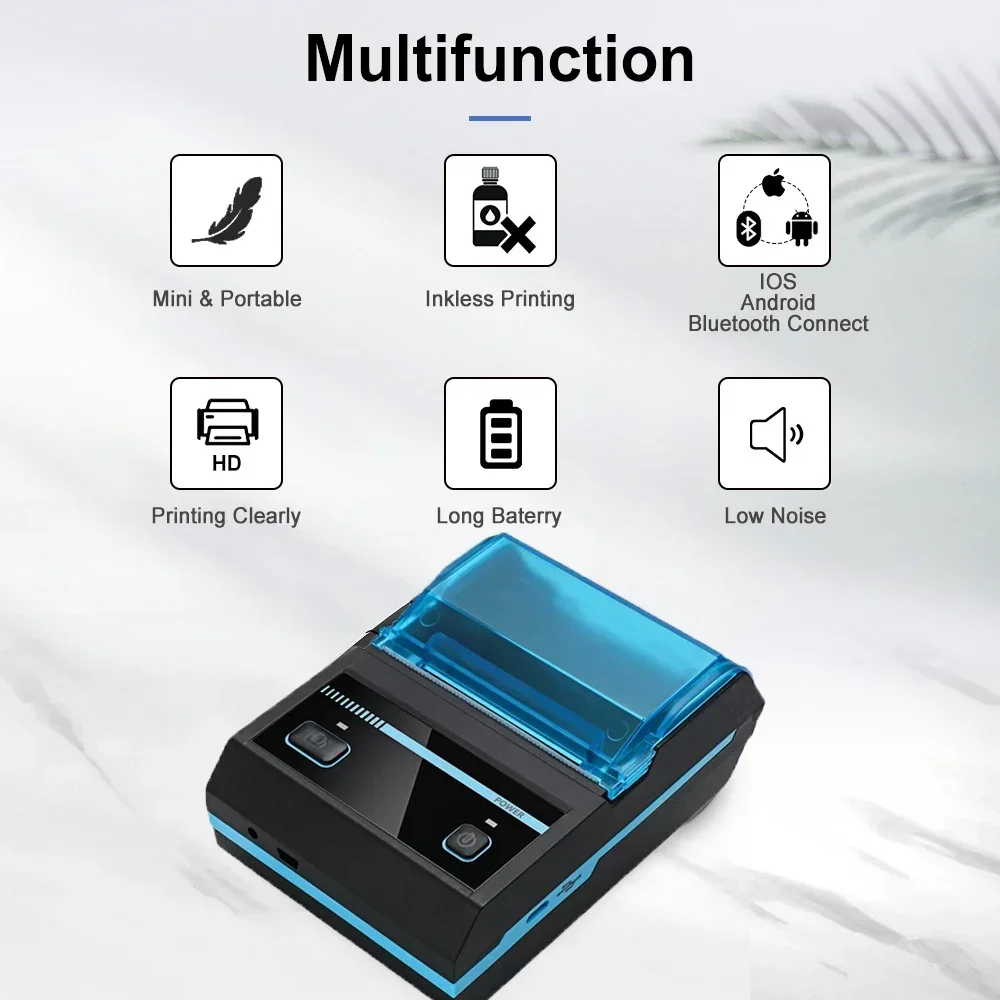 58mm Bluetooth Thermal Printer - Bluetooth Portable Thermal Receipt Printer 58Mm review and price