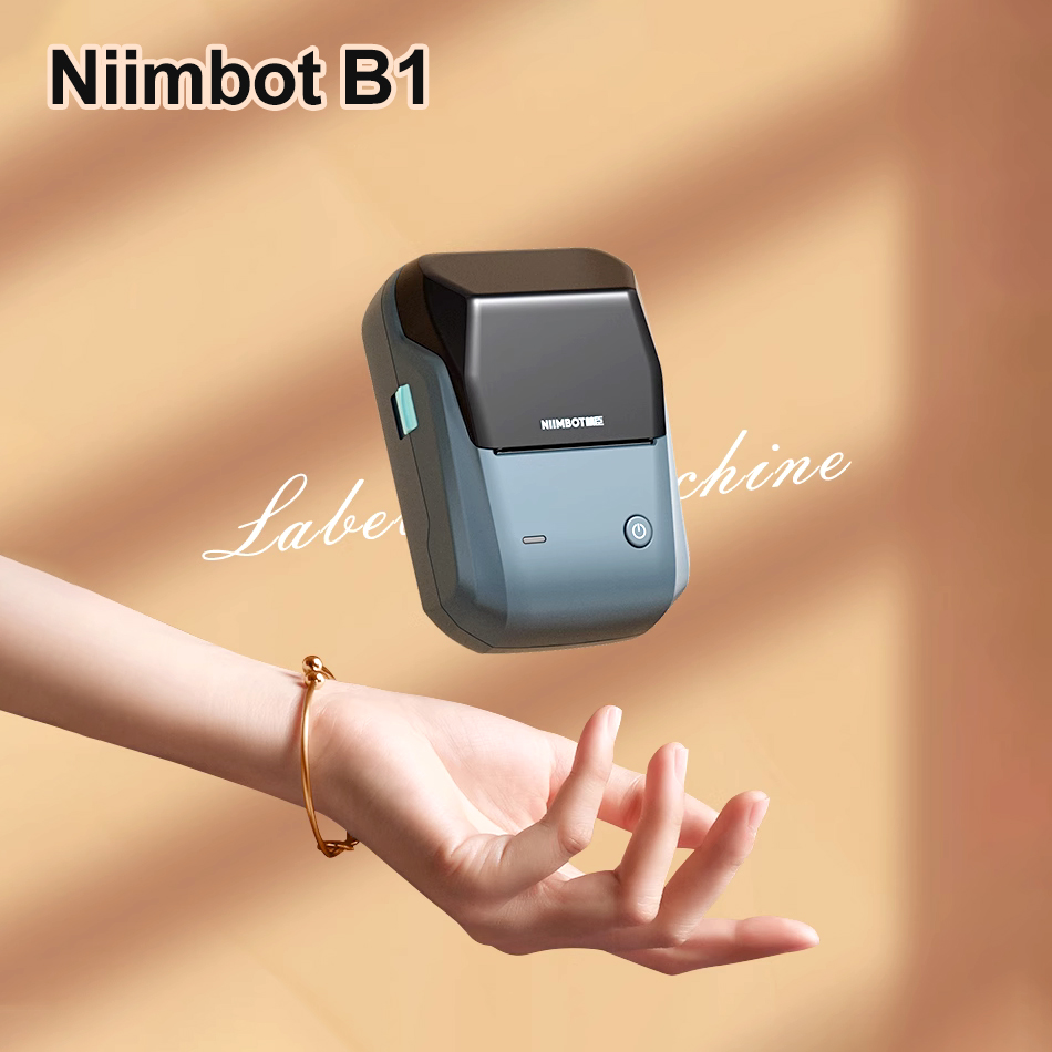 Niimbot B1 Wireless Label Make - Round Sticker Thermal Labels Colored review and price