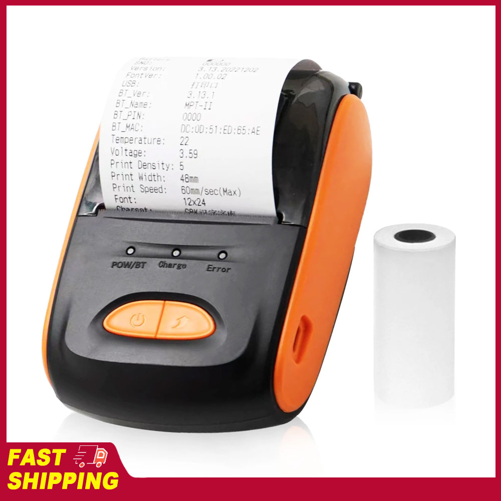Wireless BT Mini Bill Ticket P - Bluetooth Portable Thermal Receipt Printer 58Mm review and price