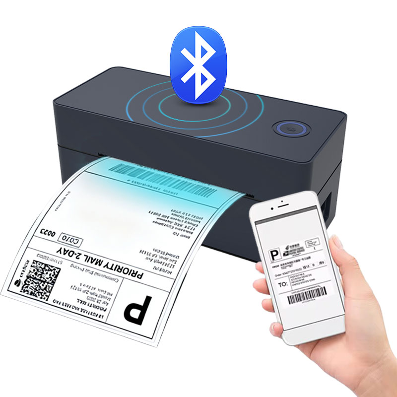 Wireless Bluetooth Thermal Des - Thermal Label Printer 4X6 Shipping review and price