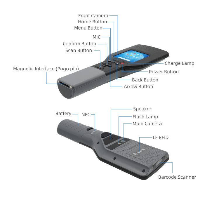 2026 JT-R30B Wholesale Android - Handheld Pda Scanner Android Barcode review and price