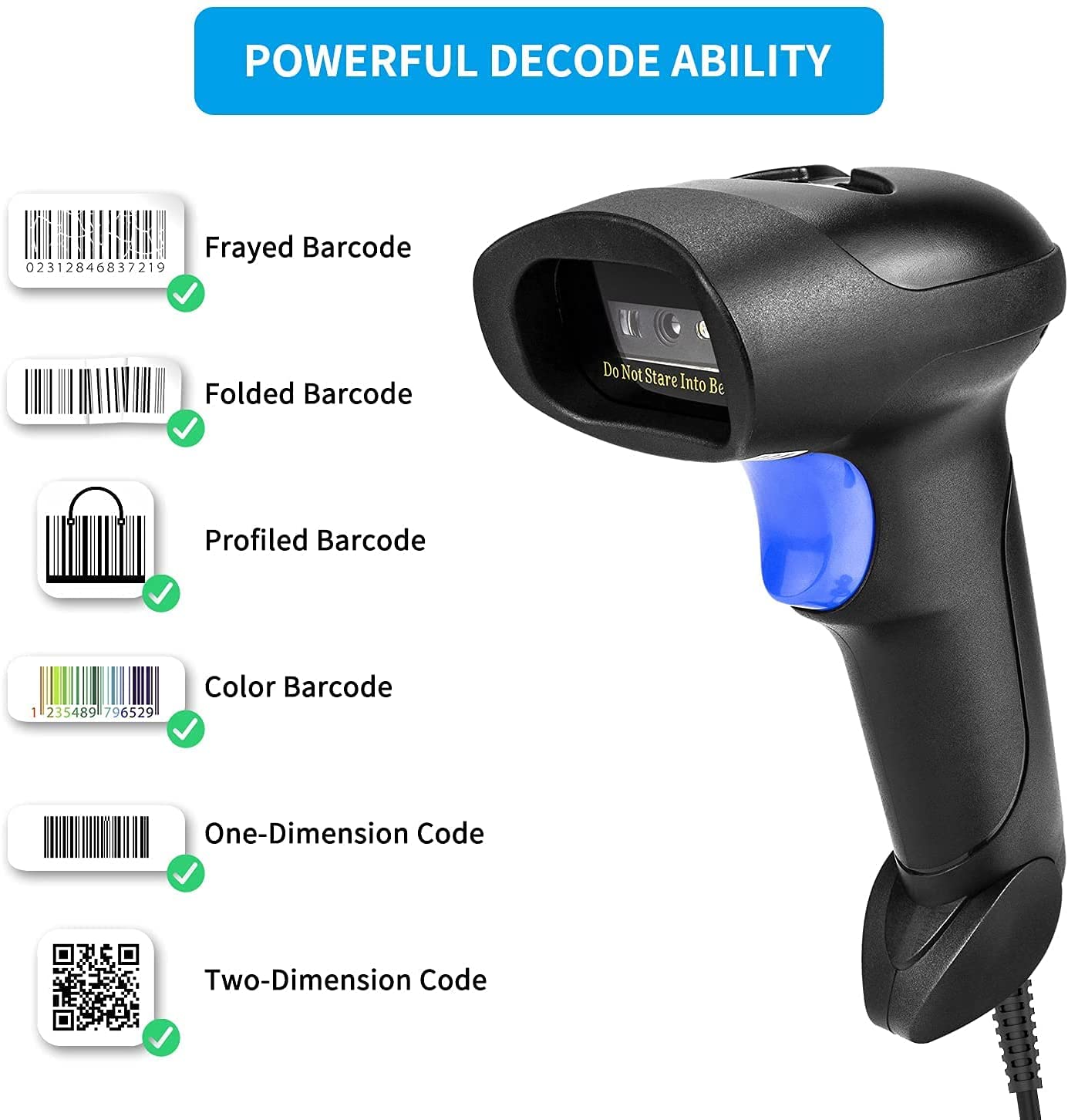 NETUM L5 Wired 2D Barcode Scan - Wireless Barcode Scanner 2D Qr Laser review and price