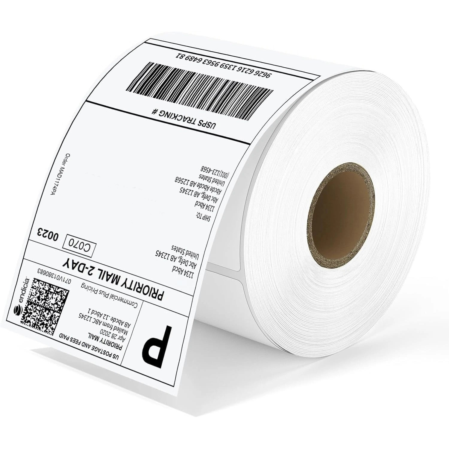 4x6 Inch Direct Thermal Shippi - Thermal Shipping Label Roll 4X6 500 review and price