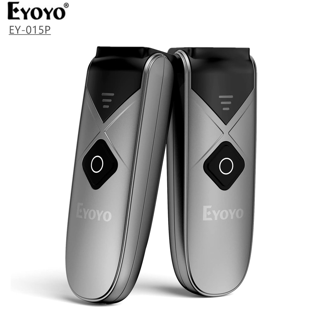 Eyoyo 2-Pack Barcode Scanner M - Wireless Barcode Scanner 2D Qr Laser review and price