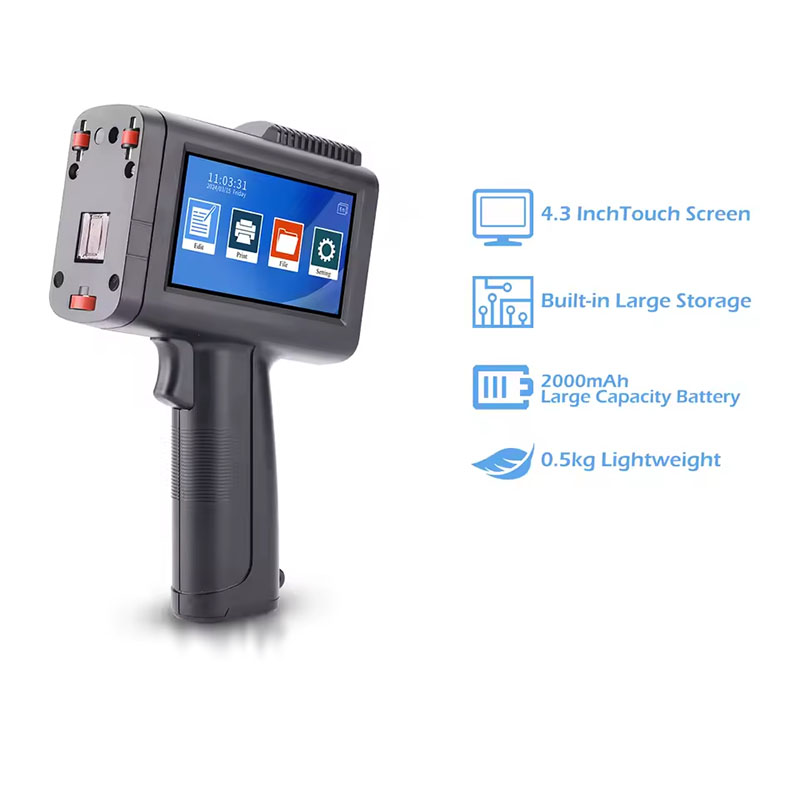 12.7mm Handheld Inkjet Printer - Handheld Inkjet Date Code Printer Gun review and price