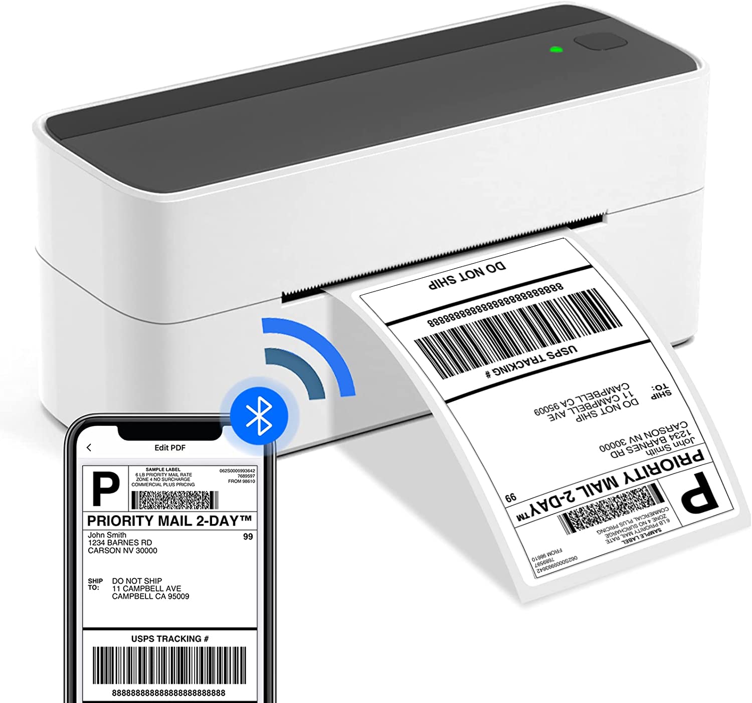 Phomemo 241bt 4x6 Shipping Pac - Thermal Label Printer 4X6 Shipping review and price