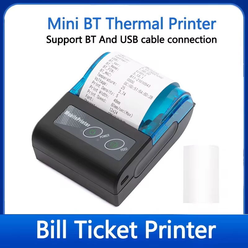58mm Portable Thermal Receipt  - Bluetooth Portable Thermal Receipt Printer 58Mm review and price