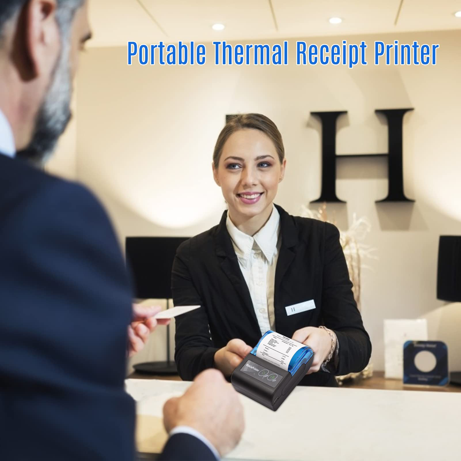 58mm Portable Thermal Receipt  - Bluetooth Portable Thermal Receipt Printer 58Mm review and price