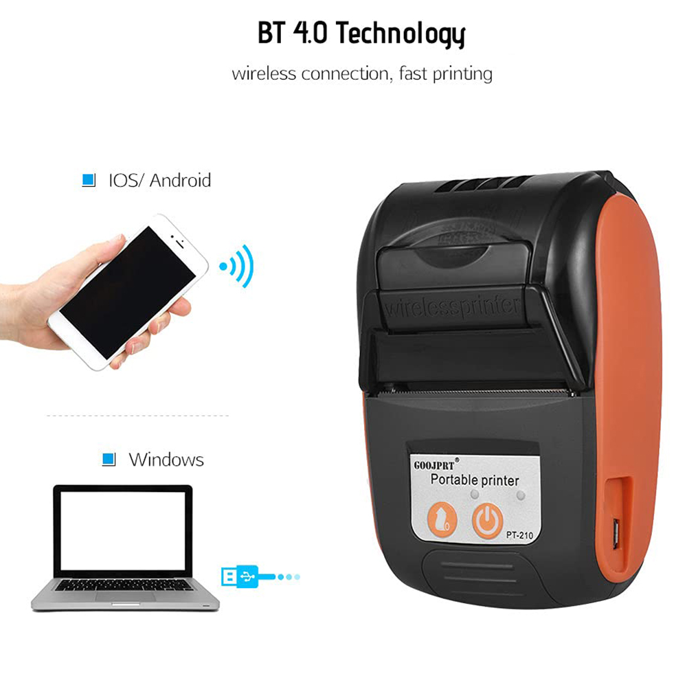 Mini Portable Thermal Receipt  - Bluetooth Portable Thermal Receipt Printer 58Mm review and price