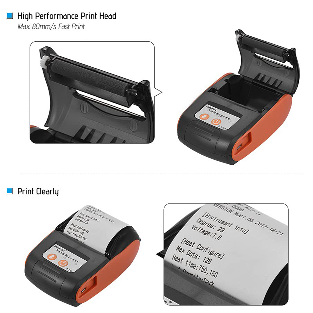 Mini Portable Thermal Receipt  - Bluetooth Portable Thermal Receipt Printer 58Mm review and price